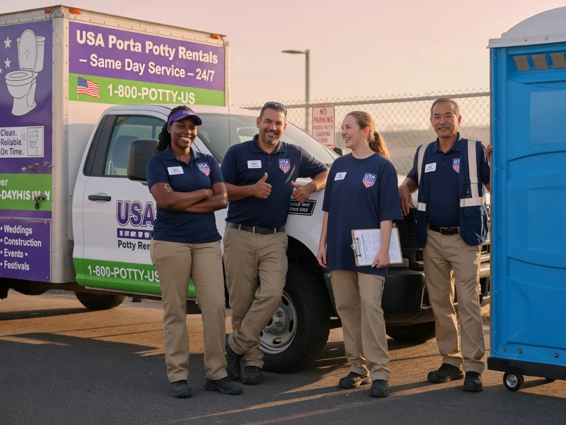 Porta Potty Rental company in Perkinston, MS